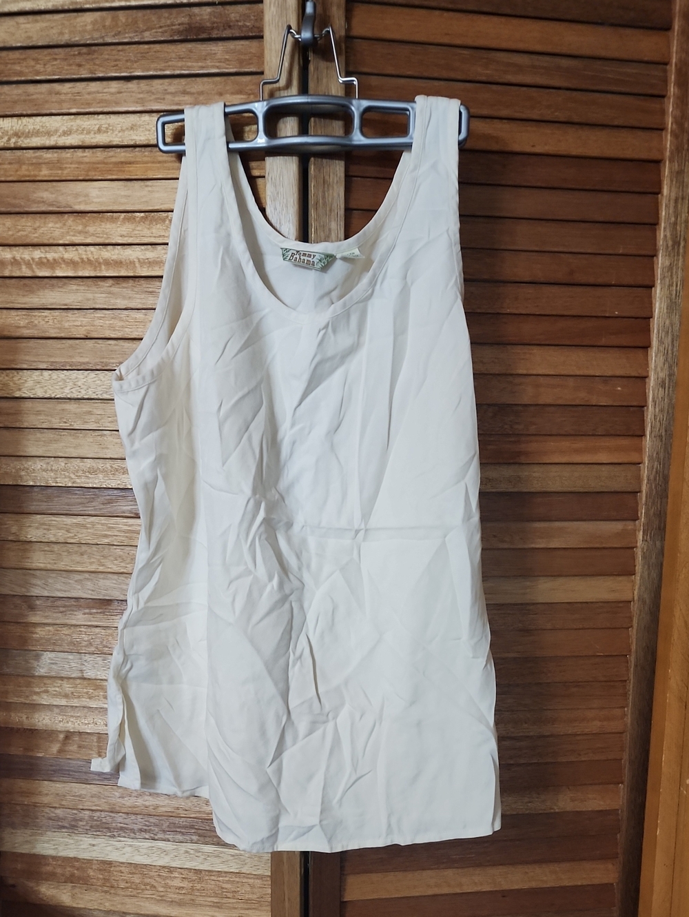 Tommy Bahama Cream Scoop Neck Tank Top